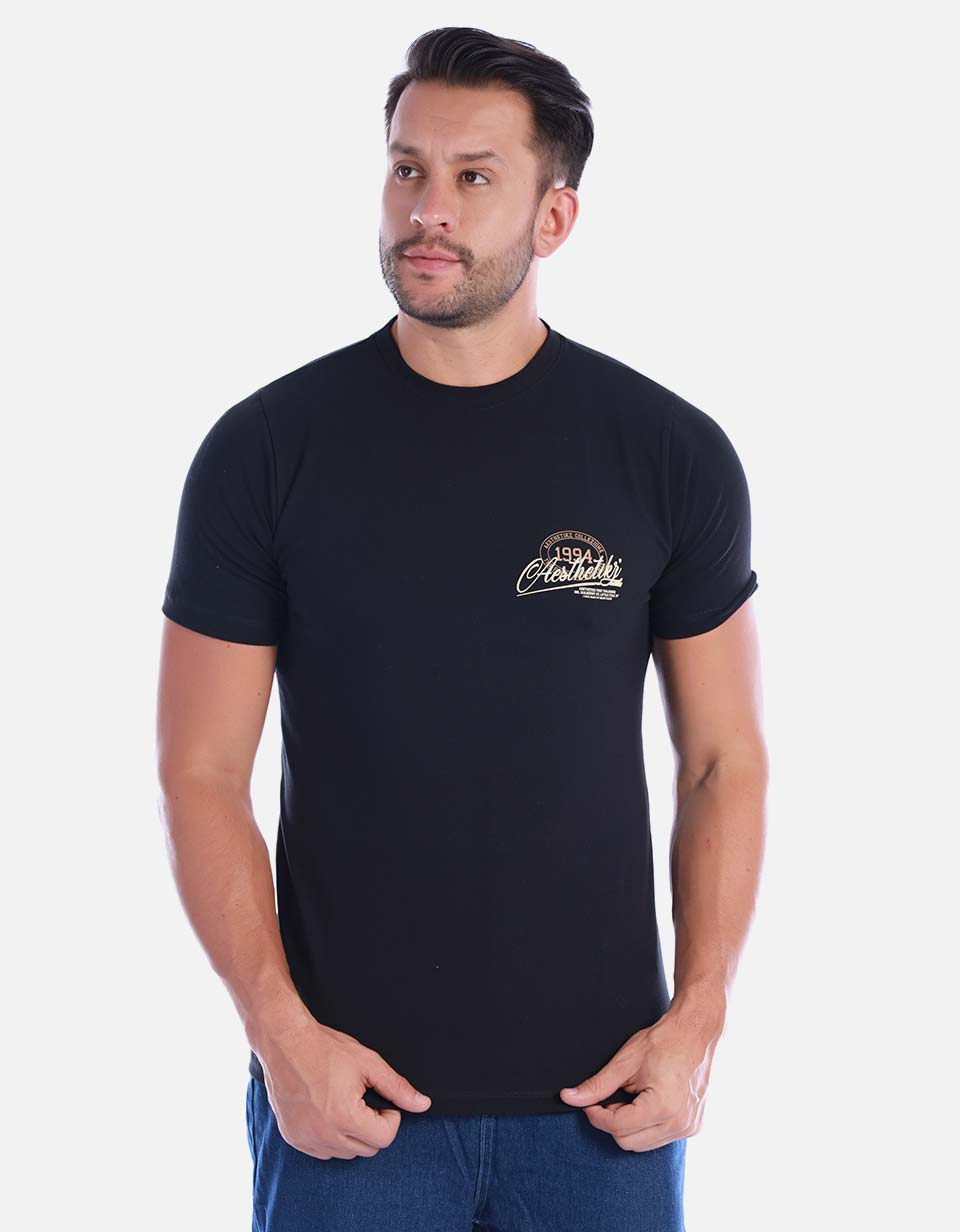 Camiseta Hombre con Estampado Gráfico