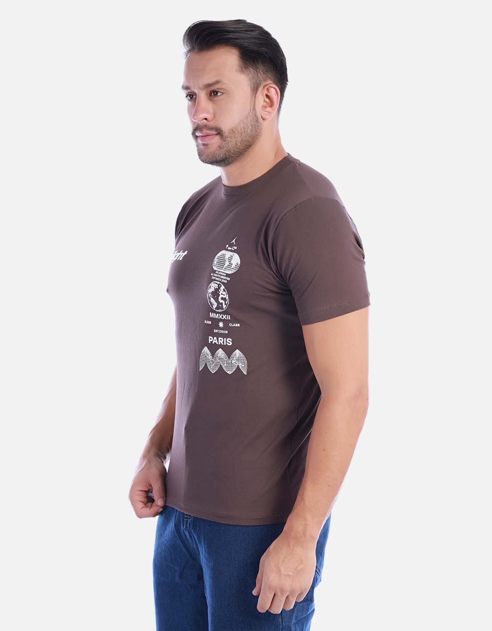 Camiseta Hombre Estampado Vintage