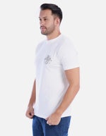 Camiseta Hombre Lettering Lineal