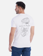 Camiseta Hombre Lettering Lineal