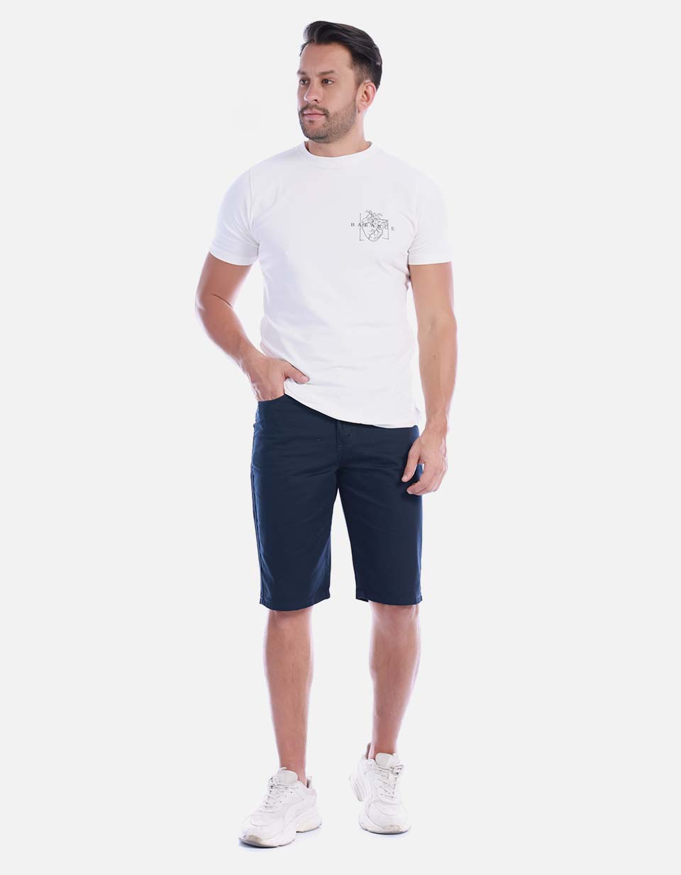 Pantaloneta Casual Hombre