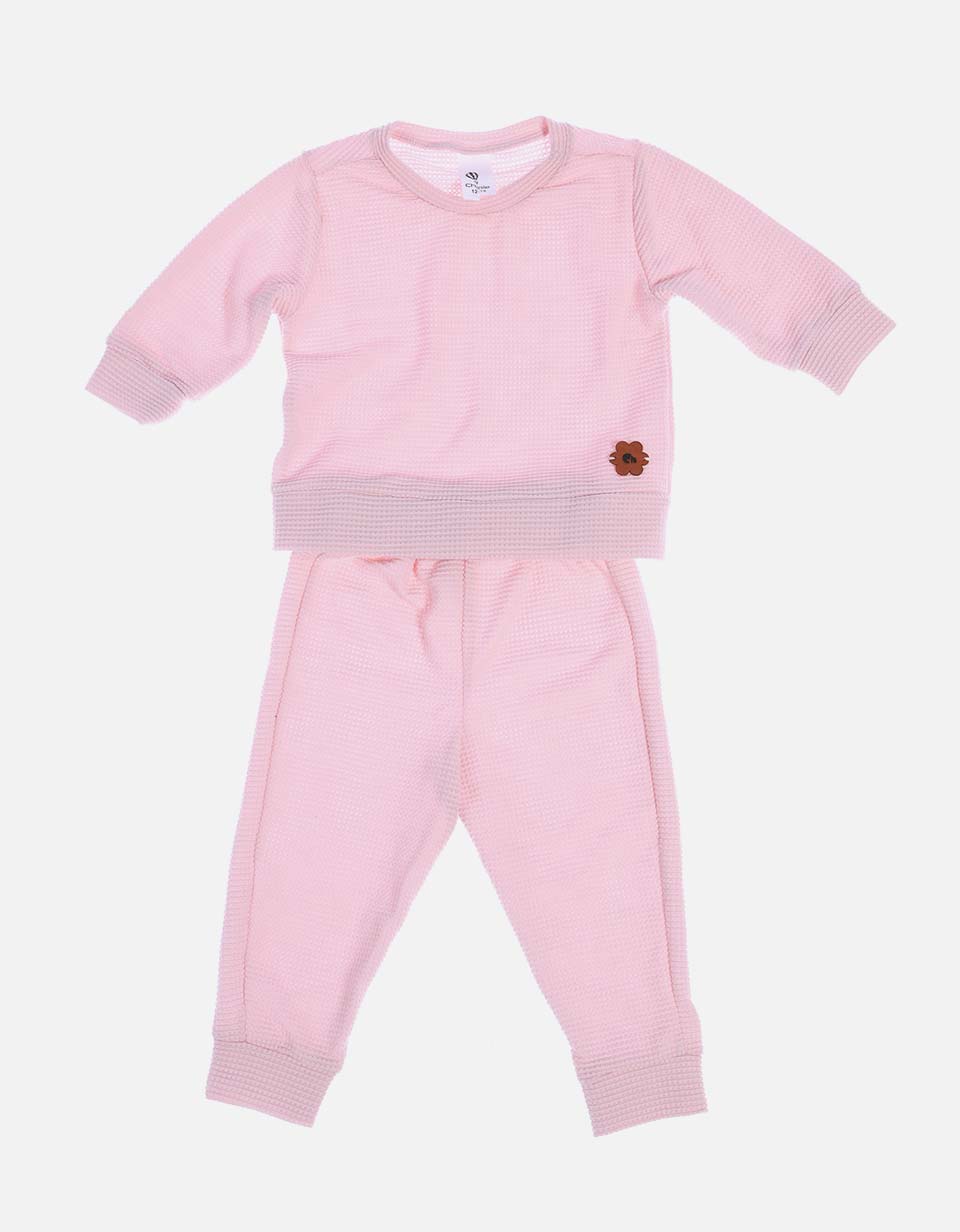 Conjunto Bebé Niña Jogger Osito