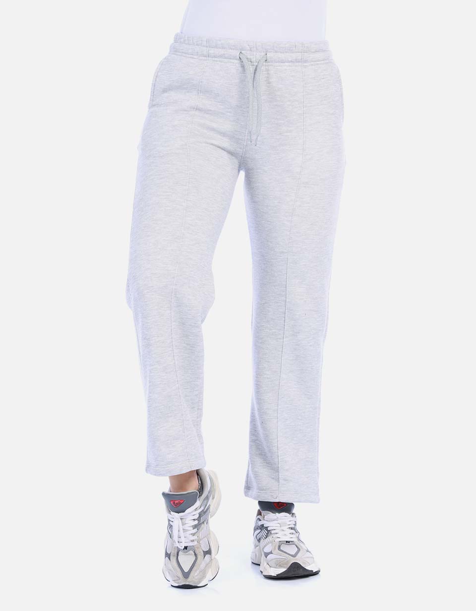 Jogger Deportivo Gris de Algodón