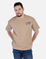 Camiseta ajustada de Hombre Cuello redondo