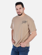 Camiseta ajustada de Hombre Cuello redondo