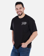 Camiseta ajustada de Hombre Cuello redondo