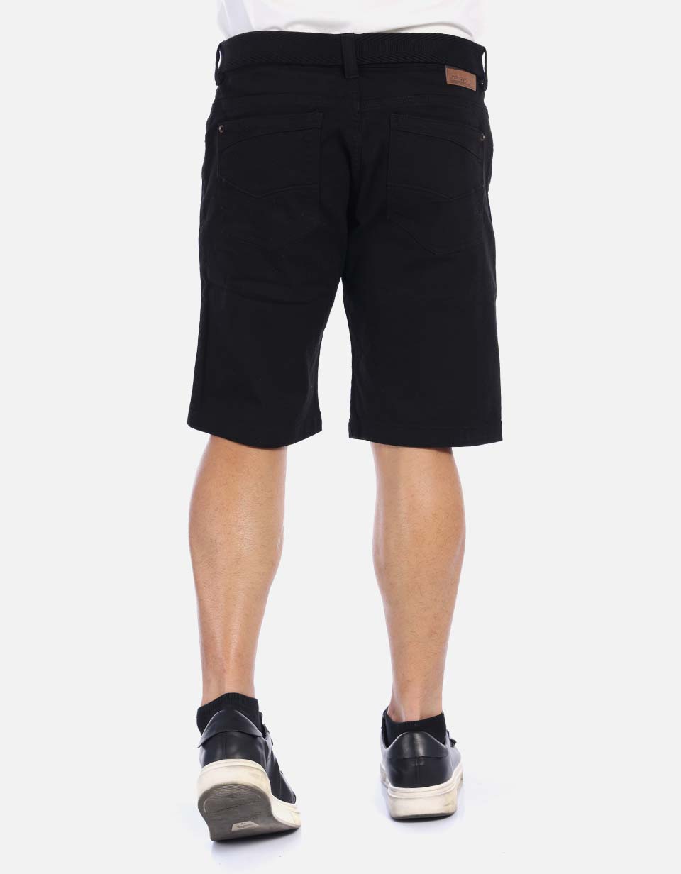 Bermuda en dril hombre unicolor