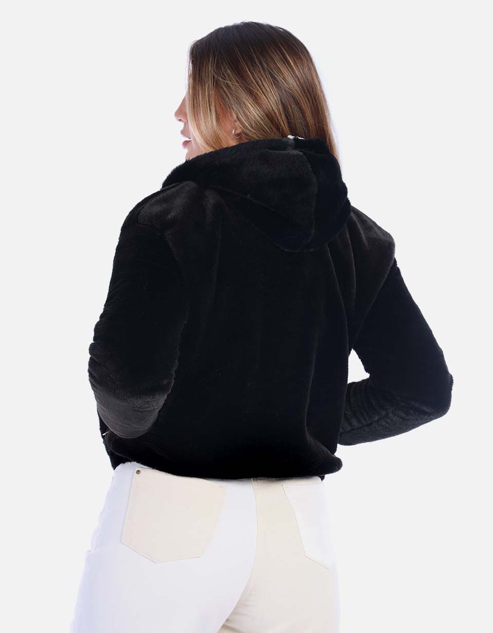 Chaqueta Térmica Blanca con Capota