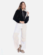 Chaqueta Térmica Blanca con Capota