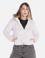Chaqueta Térmica Blanca con Capota