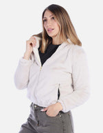 Chaqueta Térmica Blanca con Capota