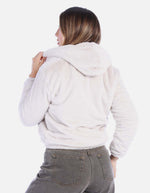 Chaqueta Térmica Blanca con Capota