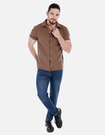 Camisa Casual de Hombre Manga corta