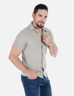 Camisa Casual de Hombre Manga corta