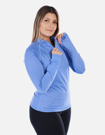 Buzo Deportivo Mujer Manga Larga con Cierre