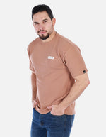 Camiseta casual para Hombre Cuello redondo