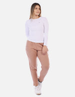 Jogger Mujer con Cintura Fruncida