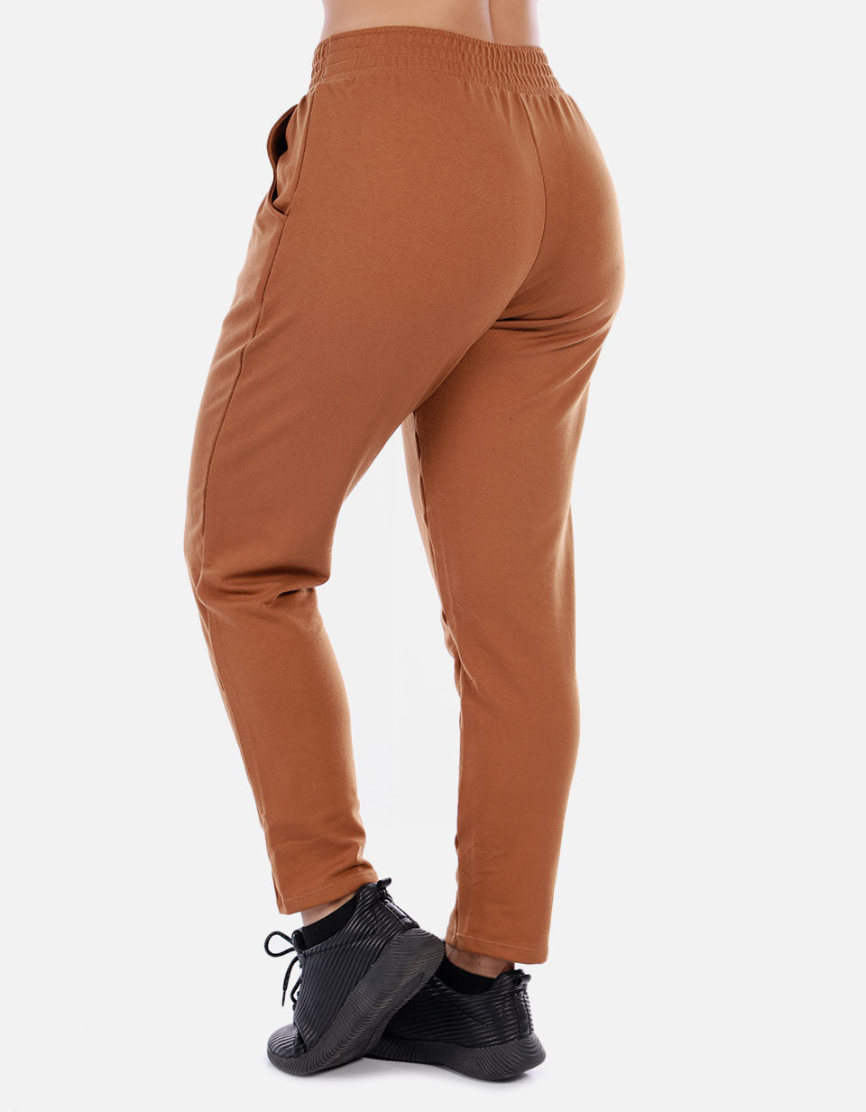 Jogger Mujer con Cintura Fruncida