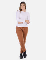 Jogger Mujer con Cintura Fruncida