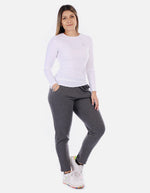 Jogger Mujer con Cintura Fruncida