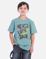 Camiseta"Never Look Back" para Niño