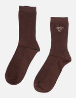 Medias Largas para Dama con Bordado “Hello”