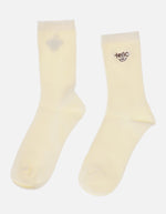 Medias Largas para Dama con Bordado “Hello”