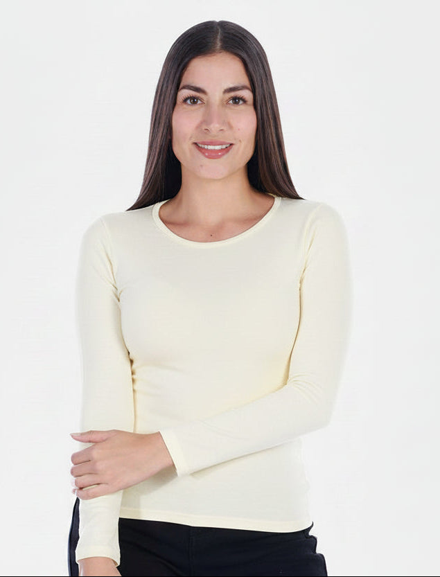Camiseta Manga larga Básica para Mujer
