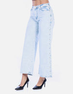 Jean Wide Leg Azul Claro