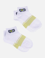 Pack x2 Medias Tobilleras para Dama con Estampado Conejo