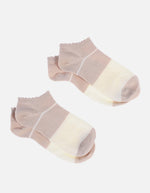 Pack X2 Media tobillera estampado de cerezas.