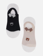 Set x2 de Medias con detalles de Animalitos