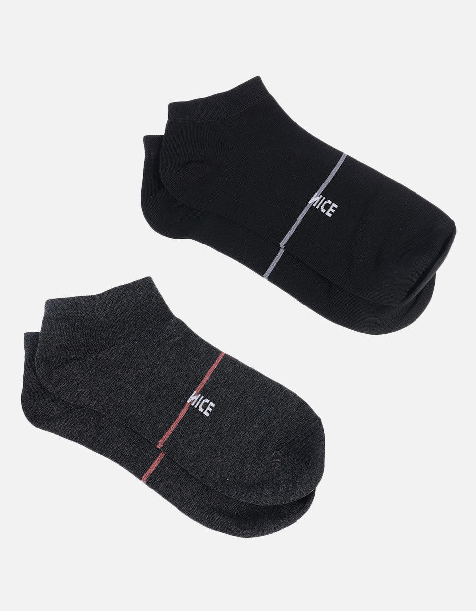 Medias deportivas premium ajuste cómodo pack x2