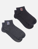 Medias deportivas premium ajuste cómodo pack x2