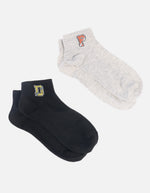 Medias deportivas premium ajuste cómodo pack x2