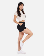 Short tiro alto con Cinturón y Bolsillos para Mujer