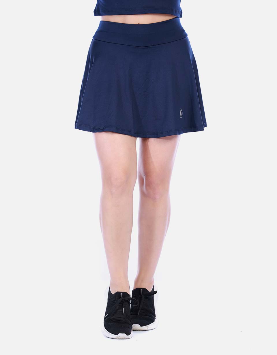 Falda Short Deportiva Vuelo A con Pretina Ancha