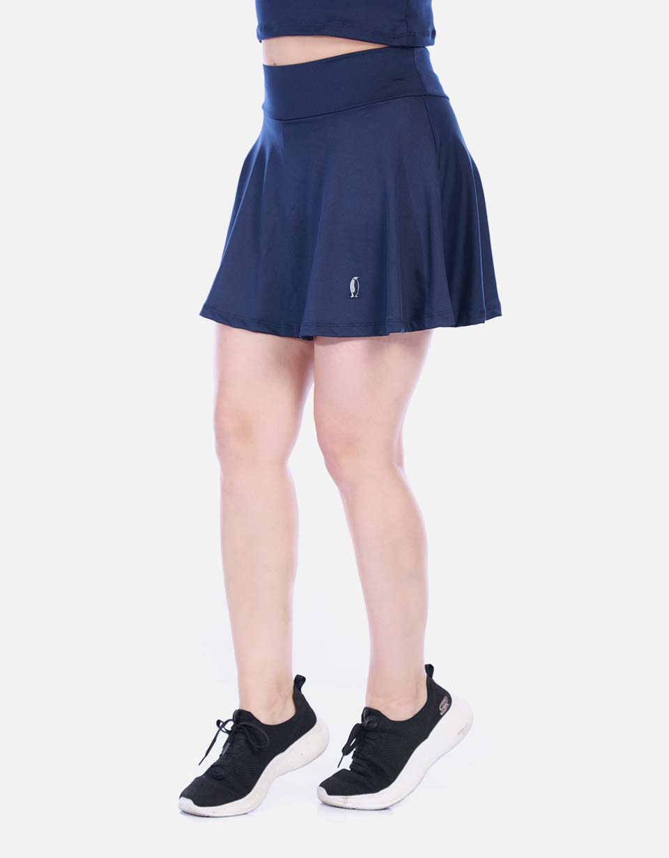 Falda Short Deportiva Vuelo A con Pretina Ancha