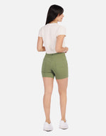 Short entallado con Botones frontales para Mujer