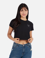 Blusa top Manga corta con Estampado para Mujer