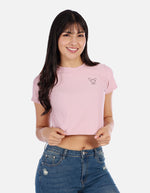 Blusa top Manga corta con Estampado para Mujer