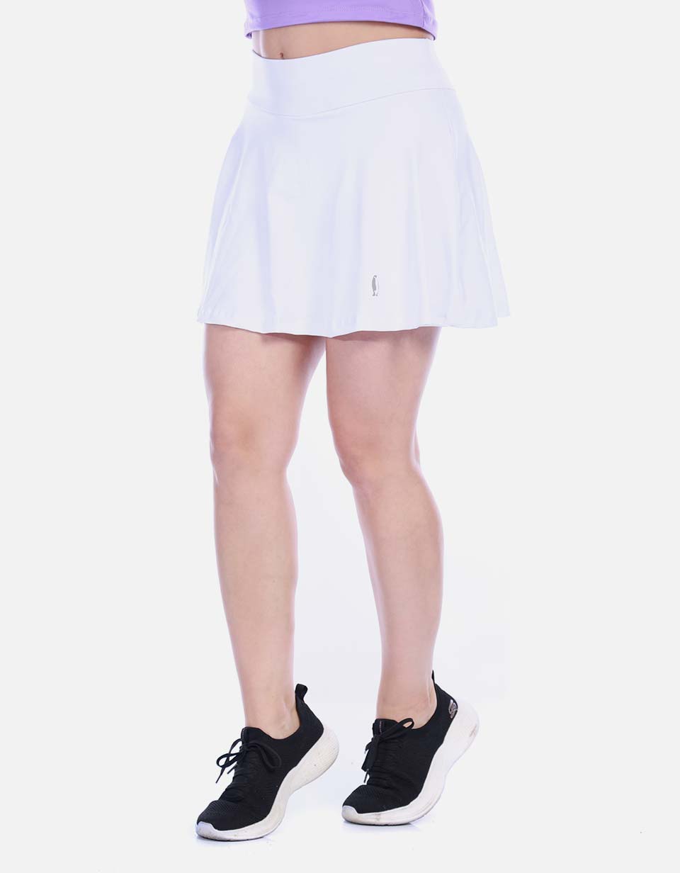Falda Short Deportiva Vuelo A con Pretina Ancha