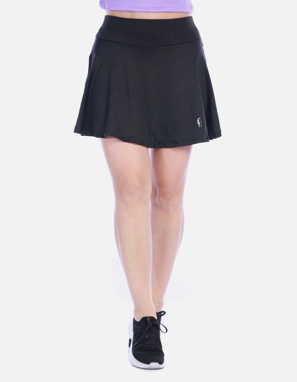 Falda Short Deportiva Vuelo A con Pretina Ancha