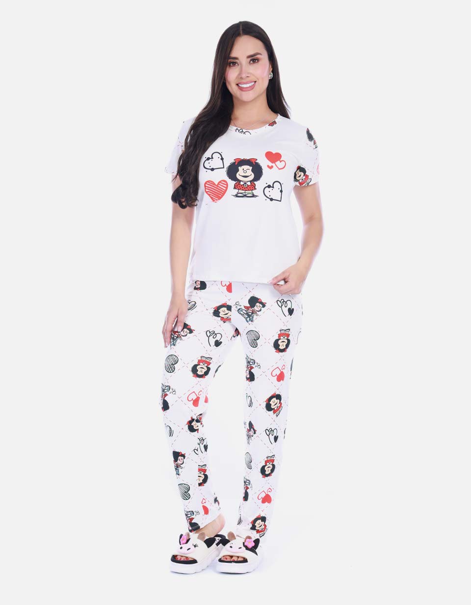 Pijama de Dos Piezas para Mujer