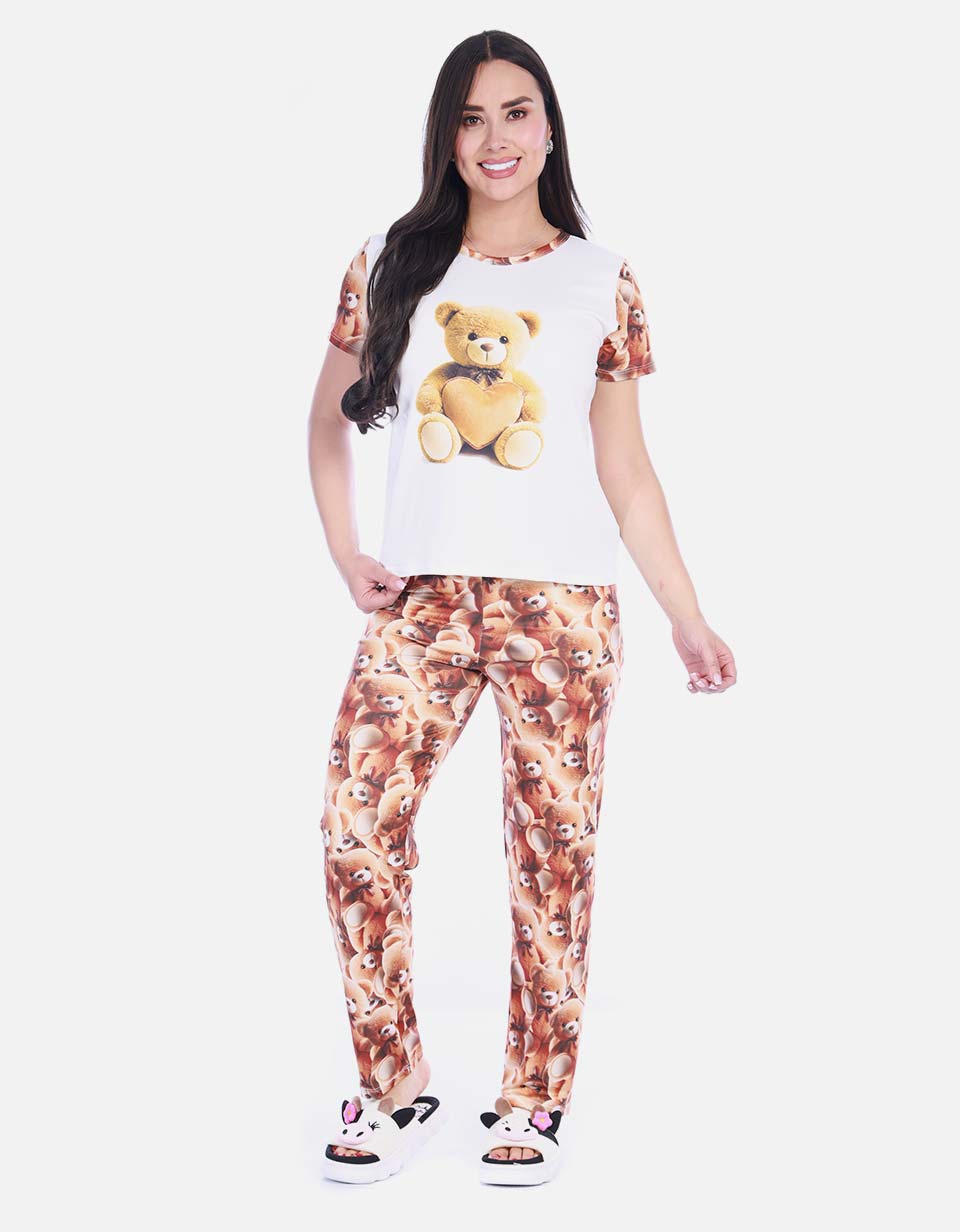 Pijama de Dos Piezas para Mujer