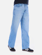 Jean Baggy Ancho para Hombre - Azul Claro