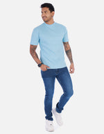 Camiseta Casual cuello alto para Hombre