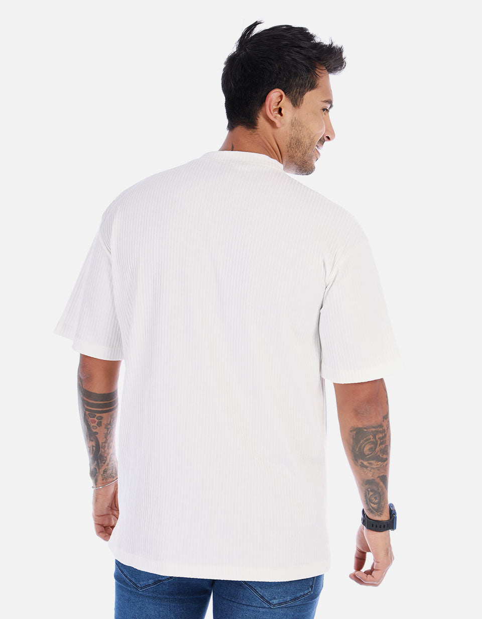 Camiseta Casual cuello alto para Hombre