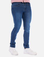 Jean Clásico Slim Fit Hombre – Denim Azul Claro