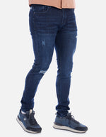 Jean Skinny Hombre Azul Oscuro